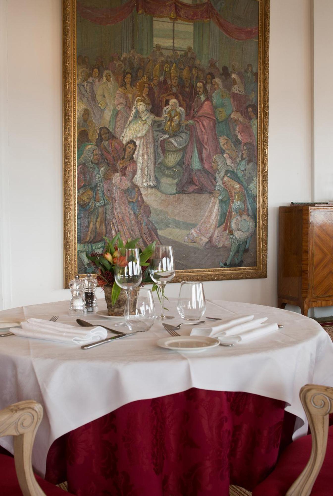 Pavillon Henri IV Hotel Restaurant Gastronomique Terrasse سا جيرما أو لي المظهر الخارجي الصورة